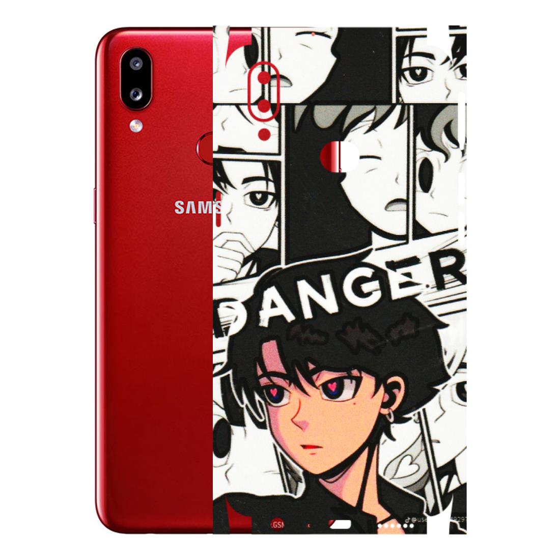 Samsung A/S Series Phone Skins (All Models) - Danger Anime - 3D Embossed Finish (L-155) Samsung Galaxy A10S