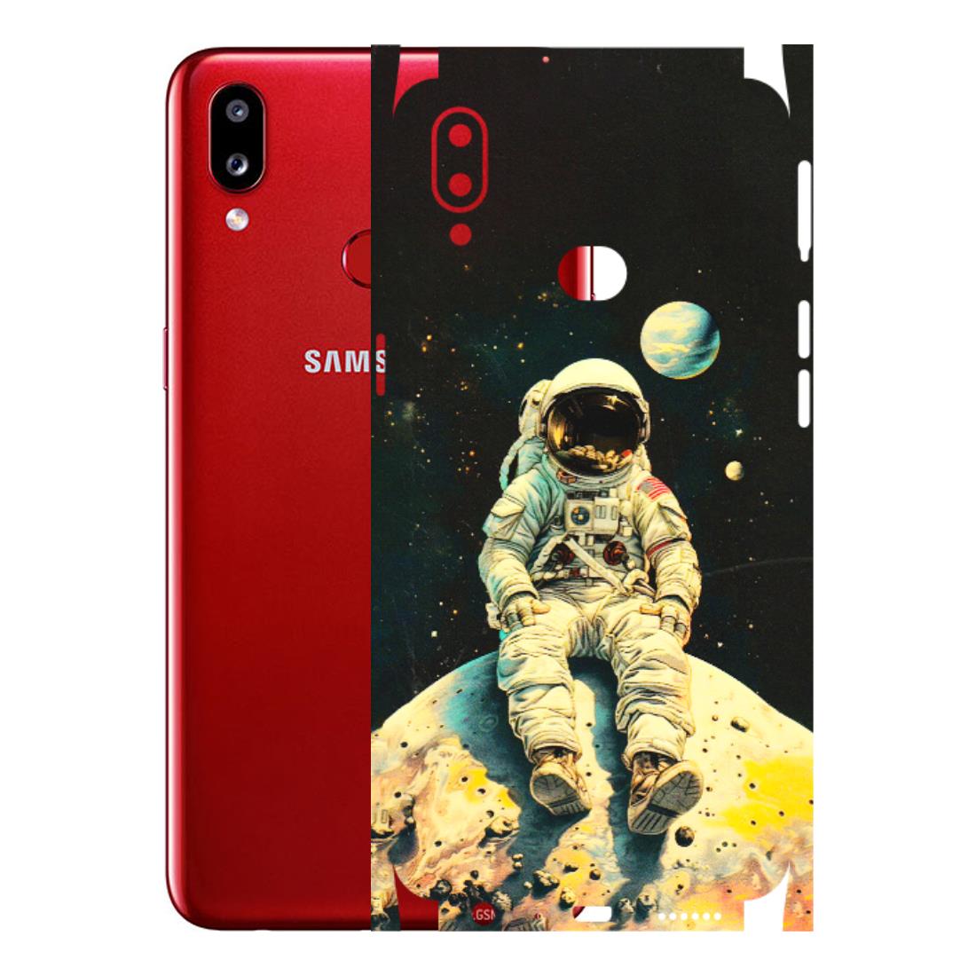 Samsung A/S Series Phone Skins (All Models) - Astronaut in Space - 3D Embossed Finish (L-16) Samsung Galaxy A10S