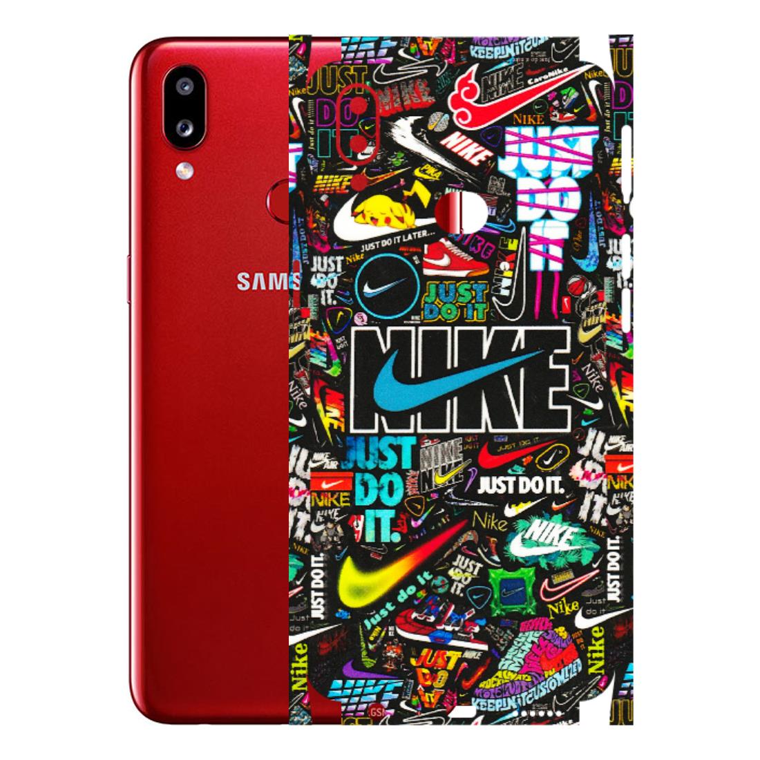 Samsung A/S Series Phone Skins (All Models) - Just Do It Doodles - 3D Embossed Finish (L-166) Samsung Galaxy A10S