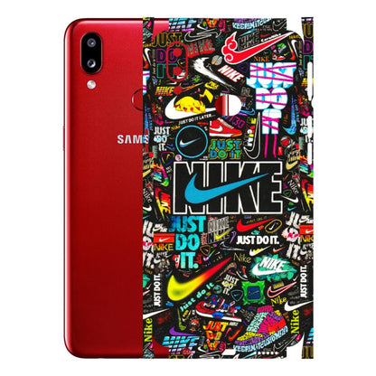 Samsung A/S Series Phone Skins (All Models) - Just Do It Doodles - 3D Embossed Finish (L-166) Samsung Galaxy A10S