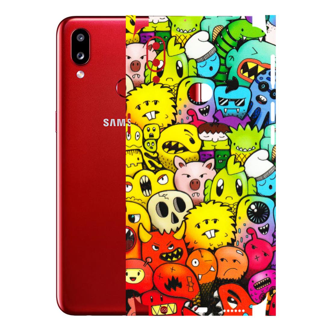 Samsung A/S Series Phone Skins (All Models) - Angry Funkies - 3D Embossed Finish (L-169) Samsung Galaxy A10S