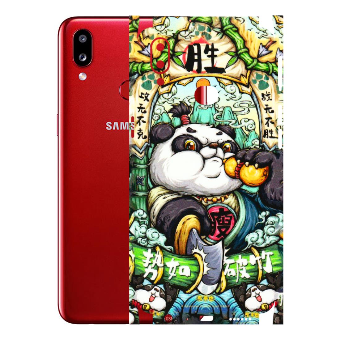Samsung A/S Series Phone Skins (All Models) - Royal Rich Panda - 3D Embossed Finish (L-170) Samsung Galaxy A10S