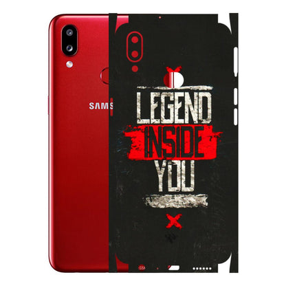 Samsung A/S Series Phone Skins (All Models) - Legend Inside You - 3D Embossed Finish (L-186) Samsung Galaxy A10S