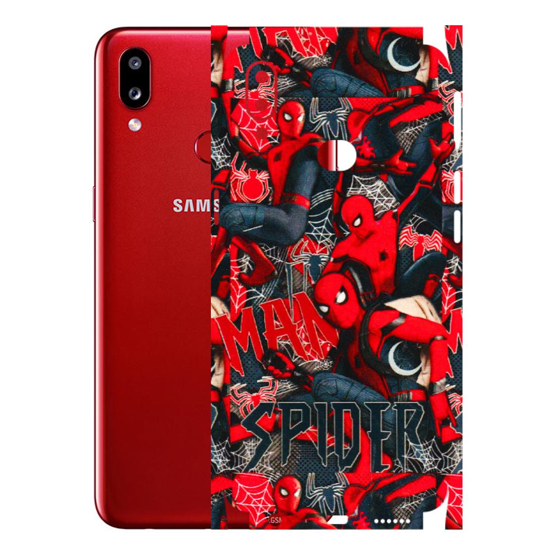 Samsung A/S Series Phone Skins (All Models) - SpiderMan Cool - 3D Embossed Finish (L-188) Samsung Galaxy A10S