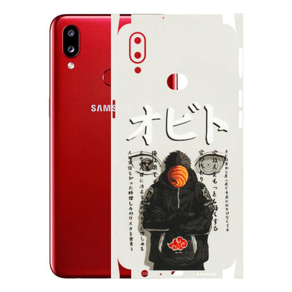 Samsung A/S Series Phone Skins (All Models) - Obito Anime Eye - 3D Embossed Finish (L-19) Samsung Galaxy A10S