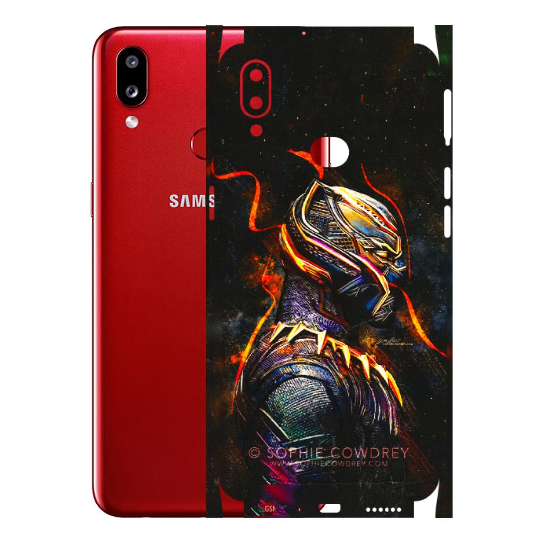 Samsung A/S Series Phone Skins (All Models) - Black Panther - 3D Embossed Finish (L-190) Samsung Galaxy A10S