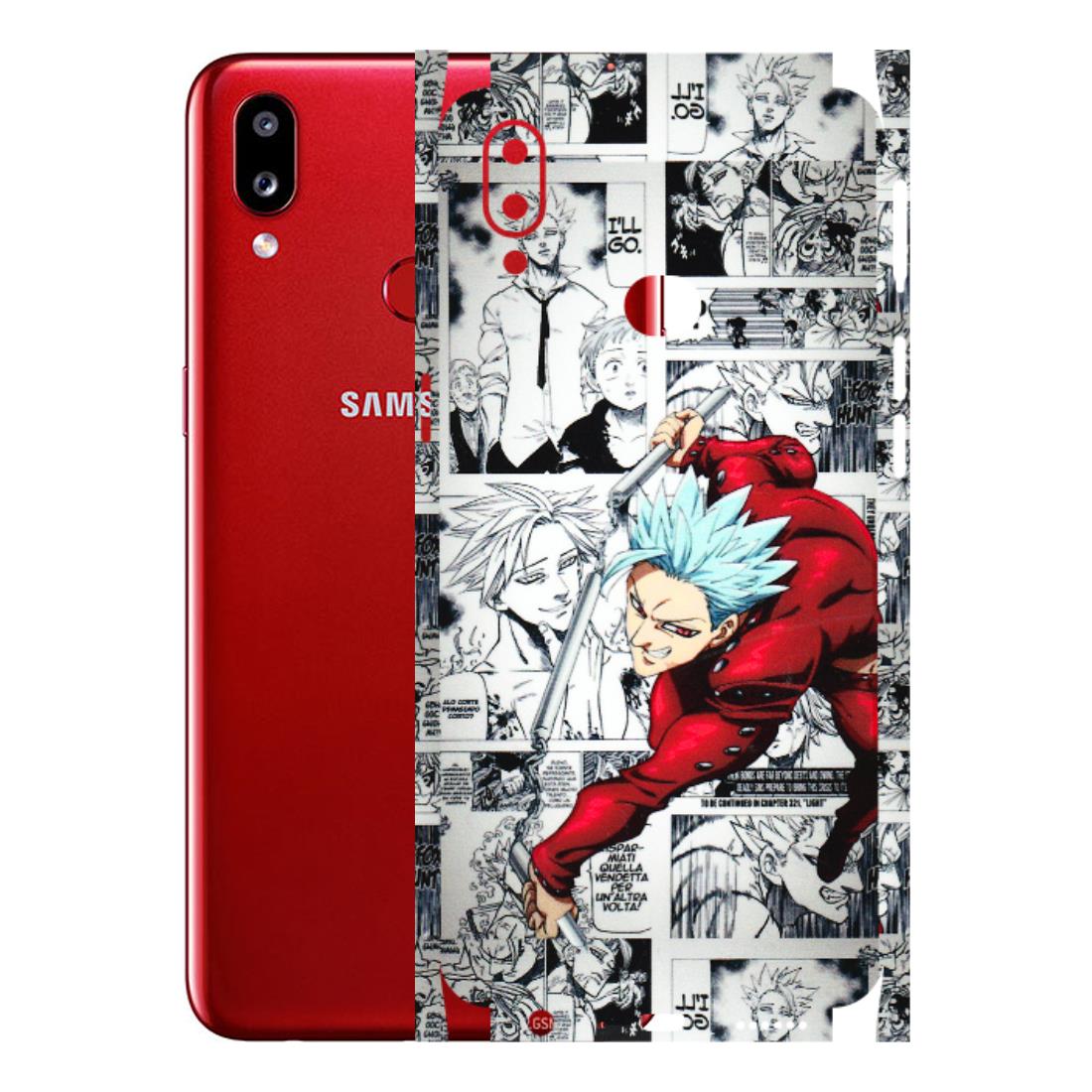 Samsung A/S Series Phone Skins (All Models) - Anime Comic - 3D Embossed Finish (L-192) Samsung Galaxy A10S