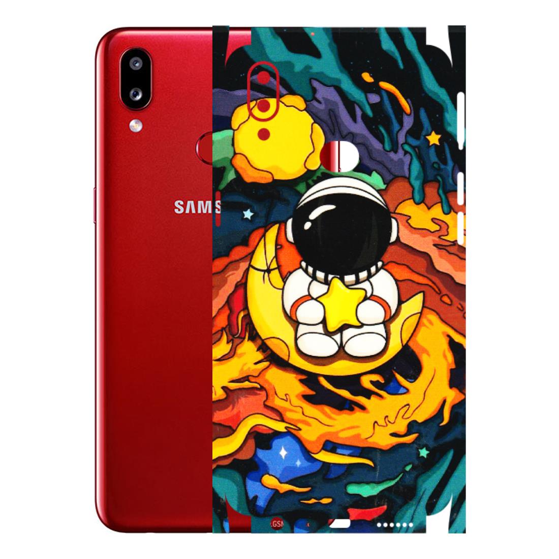 Samsung A/S Series Phone Skins (All Models) - Baby Astronaut - 3D Embossed Finish (L-197) Samsung Galaxy A10S