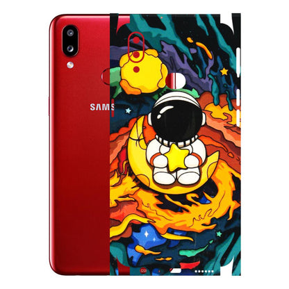 Samsung A/S Series Phone Skins (All Models) - Baby Astronaut - 3D Embossed Finish (L-197) Samsung Galaxy A10S