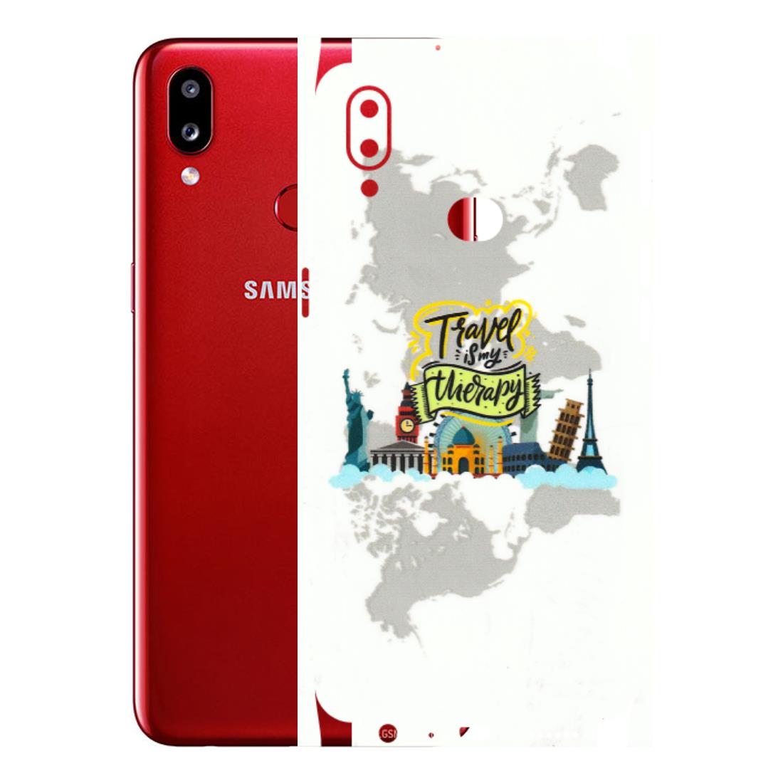 Samsung A/S Series Phone Skins (All Models) - Travel Therapy - 3D Embossed Finish (L-199) Samsung Galaxy A10S