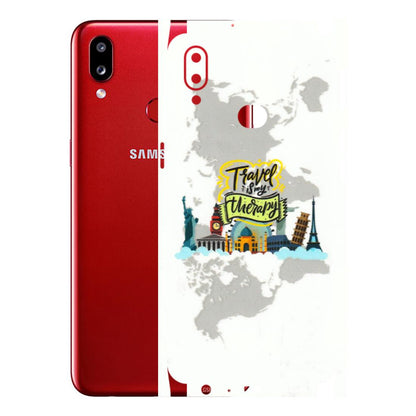 Samsung A/S Series Phone Skins (All Models) - Travel Therapy - 3D Embossed Finish (L-199) Samsung Galaxy A10S