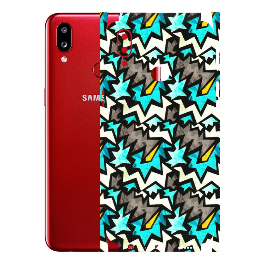 Samsung A/S Series Phone Skins (All Models) - Funky Zig Zag - 3D Embossed Finish (L-223) Samsung Galaxy A10S