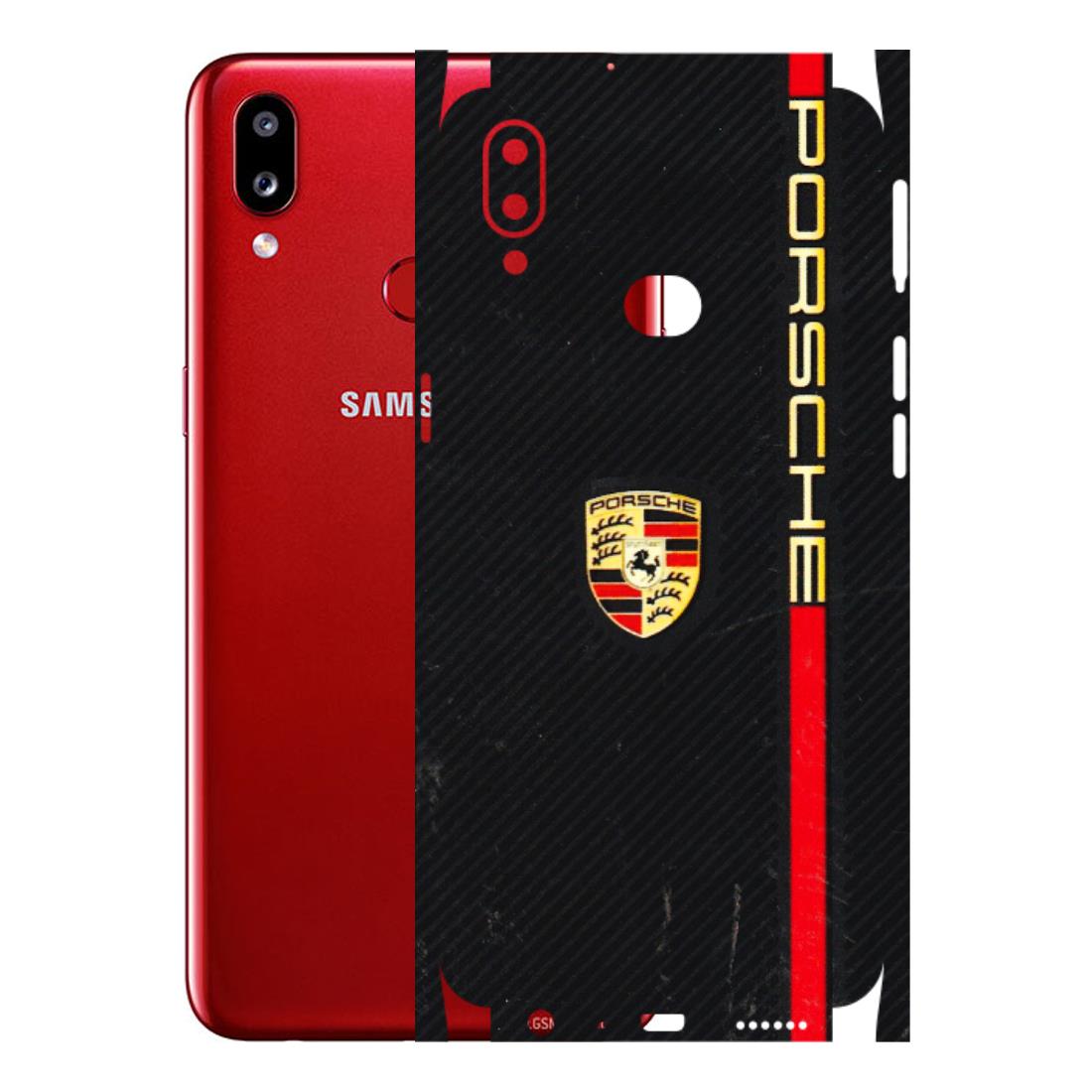 Samsung A/S Series Phone Skins (All Models) - Premium Porsche - 3D Embossed Finish (L-225) Samsung Galaxy A10S