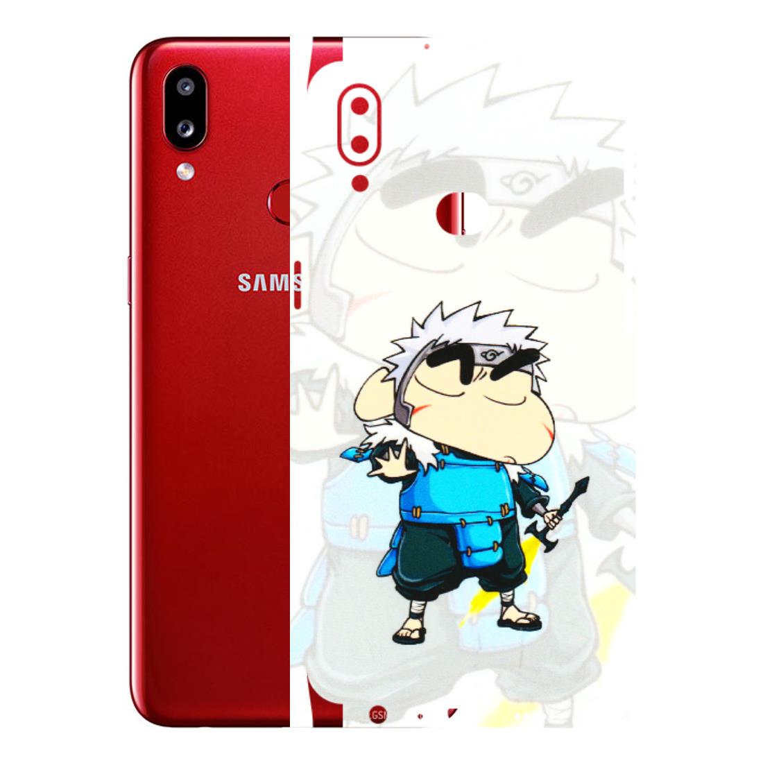 Samsung A/S Series Phone Skins (All Models) - Angry Young Shinchan - 3D Embossed Finish (L-226) Samsung Galaxy A10S