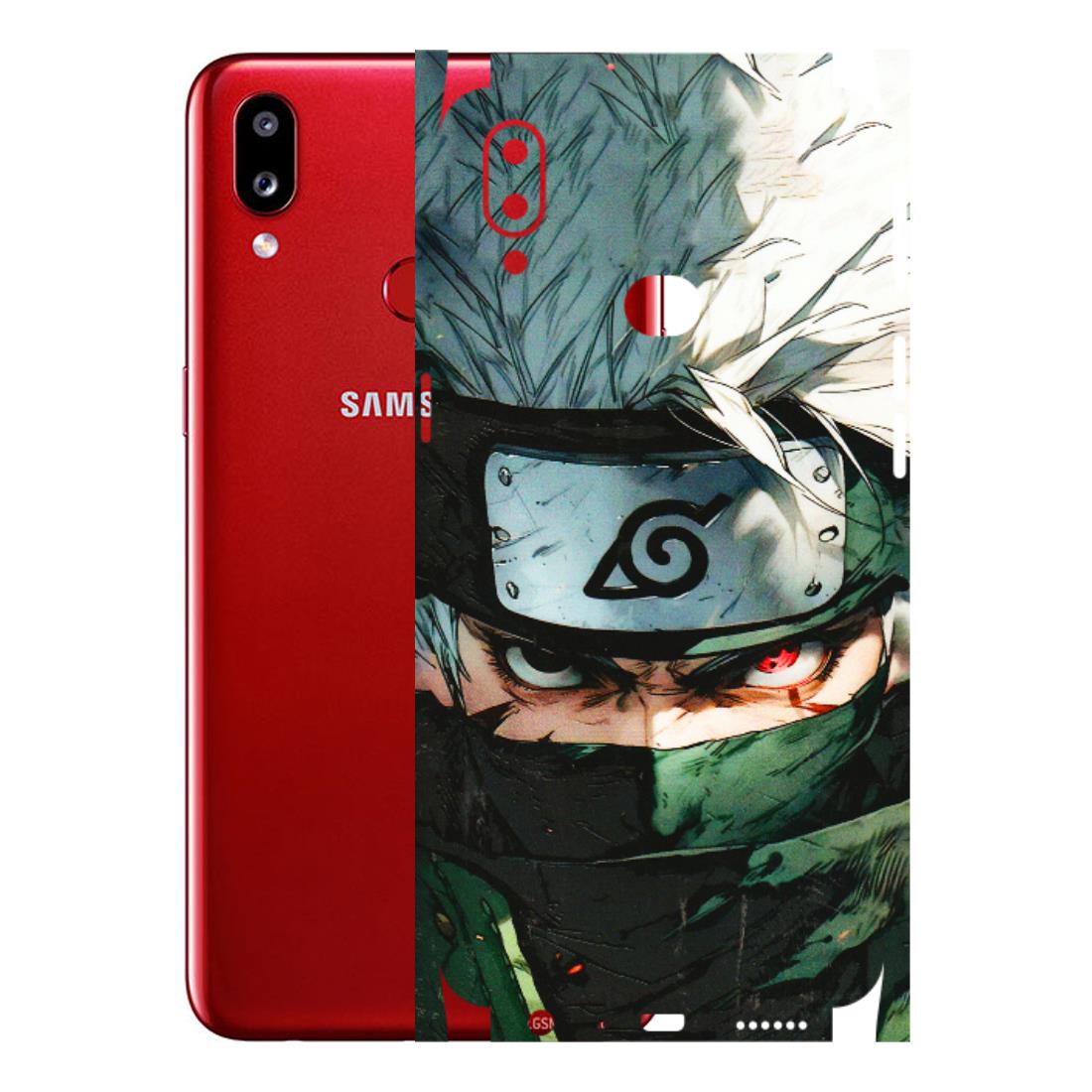 Samsung A/S Series Phone Skins (All Models) - Kakashi Red Eye Focus - 3D Embossed Finish (L-227) Samsung Galaxy A10S