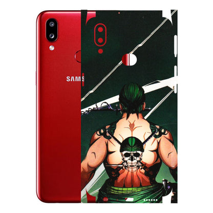 Samsung A/S Series Phone Skins (All Models) - Zoro Anime - 3D Embossed Finish (L-23) Samsung Galaxy A10S