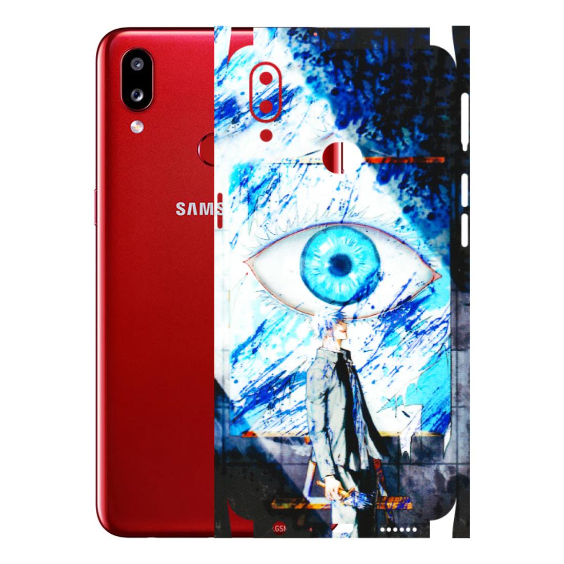 Samsung A/S Series Phone Skins (All Models) - Gojo Satoru evil eye - 3D Embossed Finish (L-239) Samsung Galaxy A10S