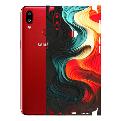 Samsung A/S Series Phone Skins (All Models) - The Silky Swirl - 3D Embossed Finish (L-240) Samsung Galaxy A10S