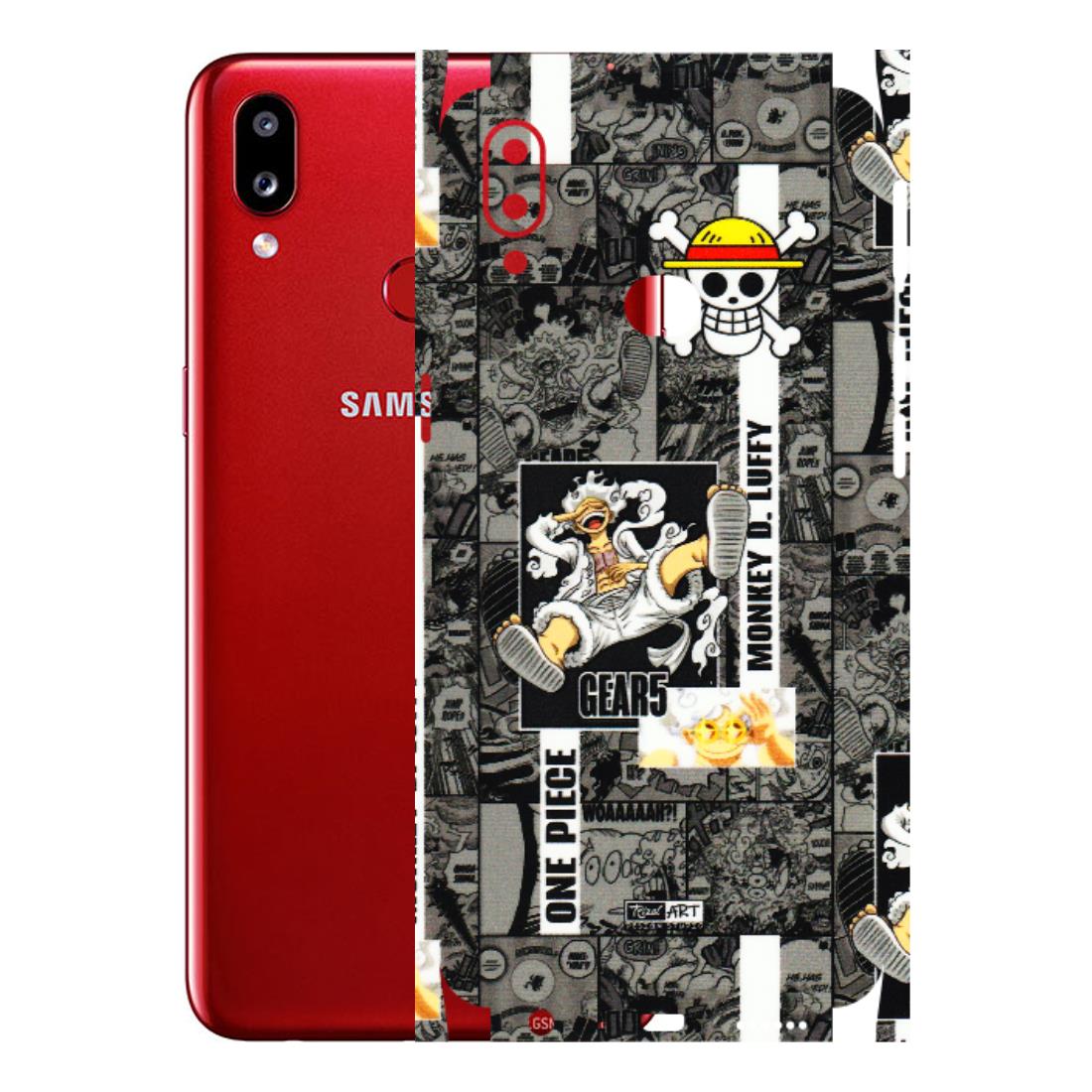 Samsung A/S Series Phone Skins (All Models) - Cuffy Anime MonkeyCamic - 3D Embossed Finish (L-242) Samsung Galaxy A10S