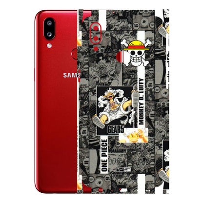Samsung A/S Series Phone Skins (All Models) - Cuffy Anime MonkeyCamic - 3D Embossed Finish (L-242) Samsung Galaxy A10S