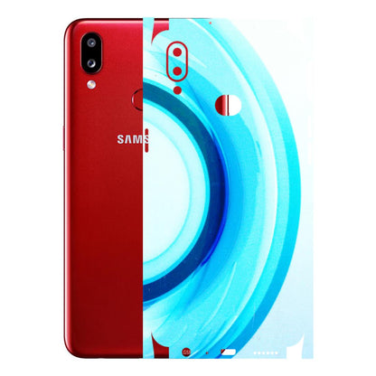Samsung A/S Series Phone Skins (All Models) - The Blue Curve - 3D Embossed Finish (L-244) Samsung Galaxy A10S