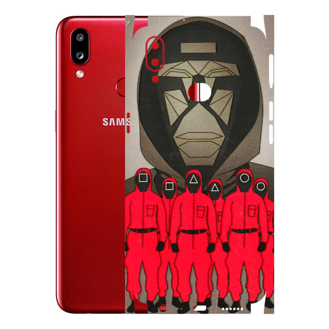 Samsung A/S Series Phone Skins (All Models) - Squid Game Hero - 3D Embossed Finish (L-245) Samsung Galaxy A10S