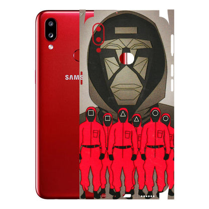 Samsung A/S Series Phone Skins (All Models) - Squid Game Hero - 3D Embossed Finish (L-245) Samsung Galaxy A10S