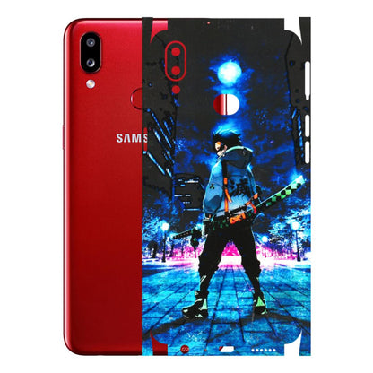Samsung A/S Series Phone Skins (All Models) - Demon Slayer Sword - 3D Embossed Finish (L-247) Samsung Galaxy A10S