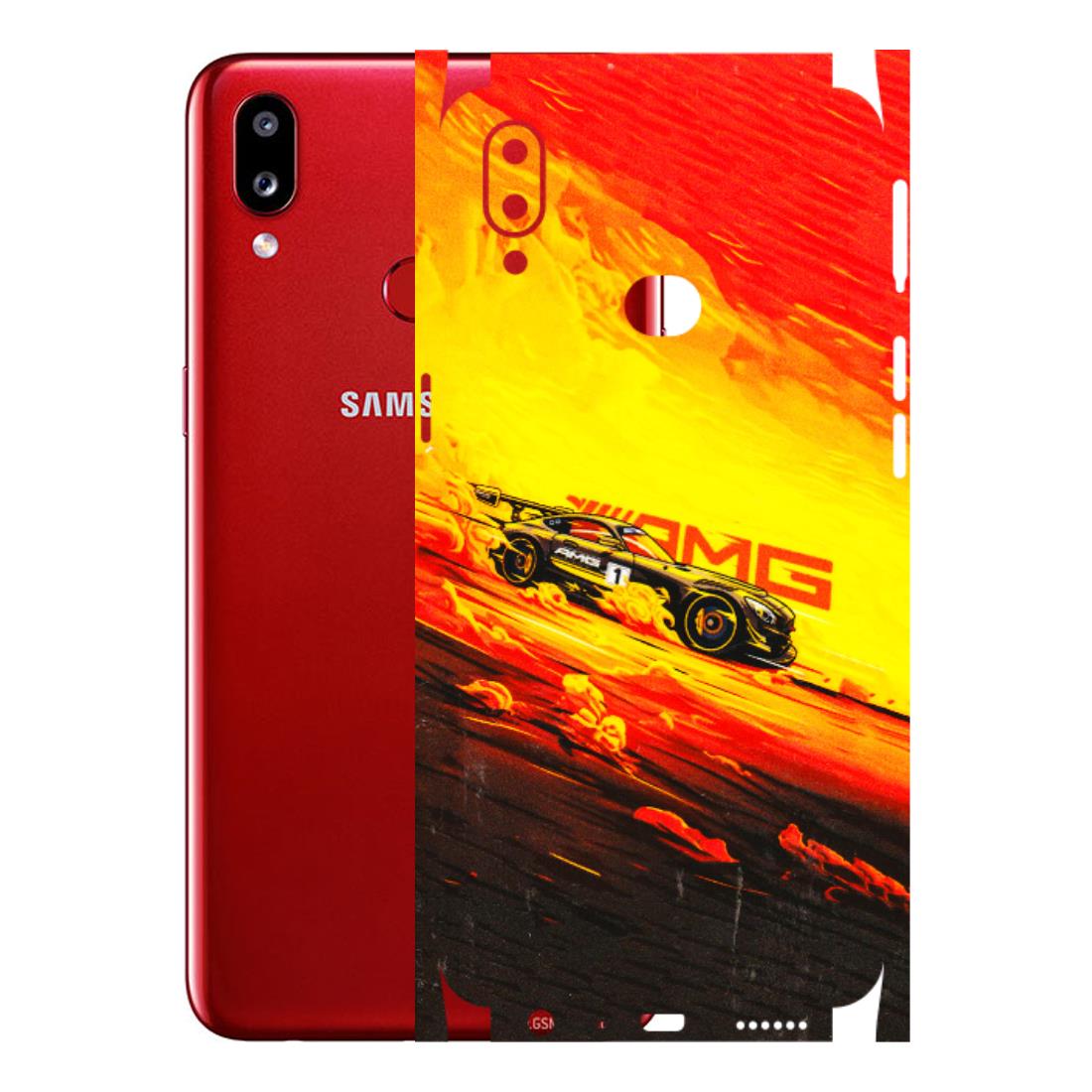 Samsung A/S Series Phone Skins (All Models) - AMG Car Speed Cover - 3D Embossed Finish (L-256) Samsung Galaxy A10S