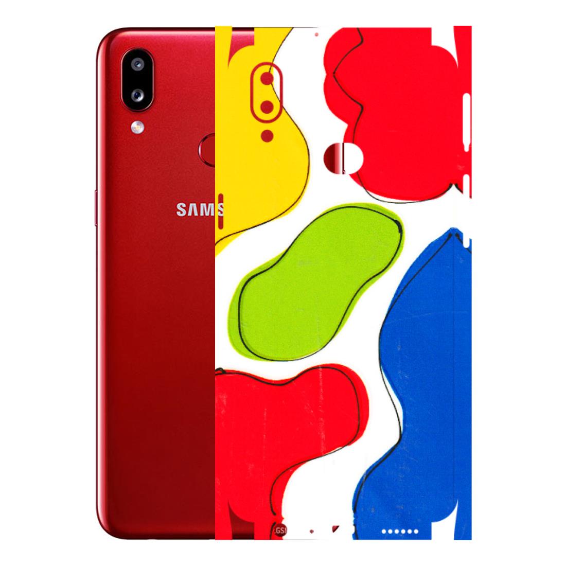 Samsung A/S Series Phone Skins (All Models) - RGB Colour Paint - 3D Embossed Finish (L-284) Samsung Galaxy A10S