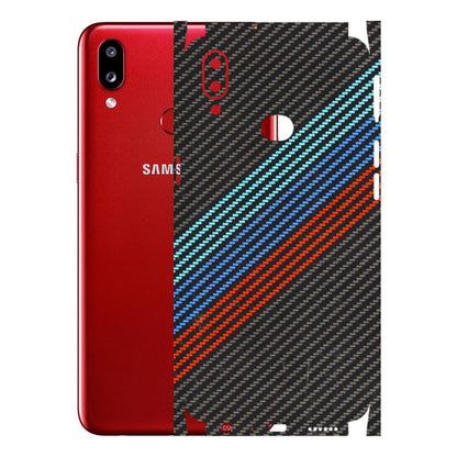 Samsung A/S Series Phone Skins (All Models) - Carbon BM - 3D Embossed Finish (L-302) Samsung Galaxy A10S