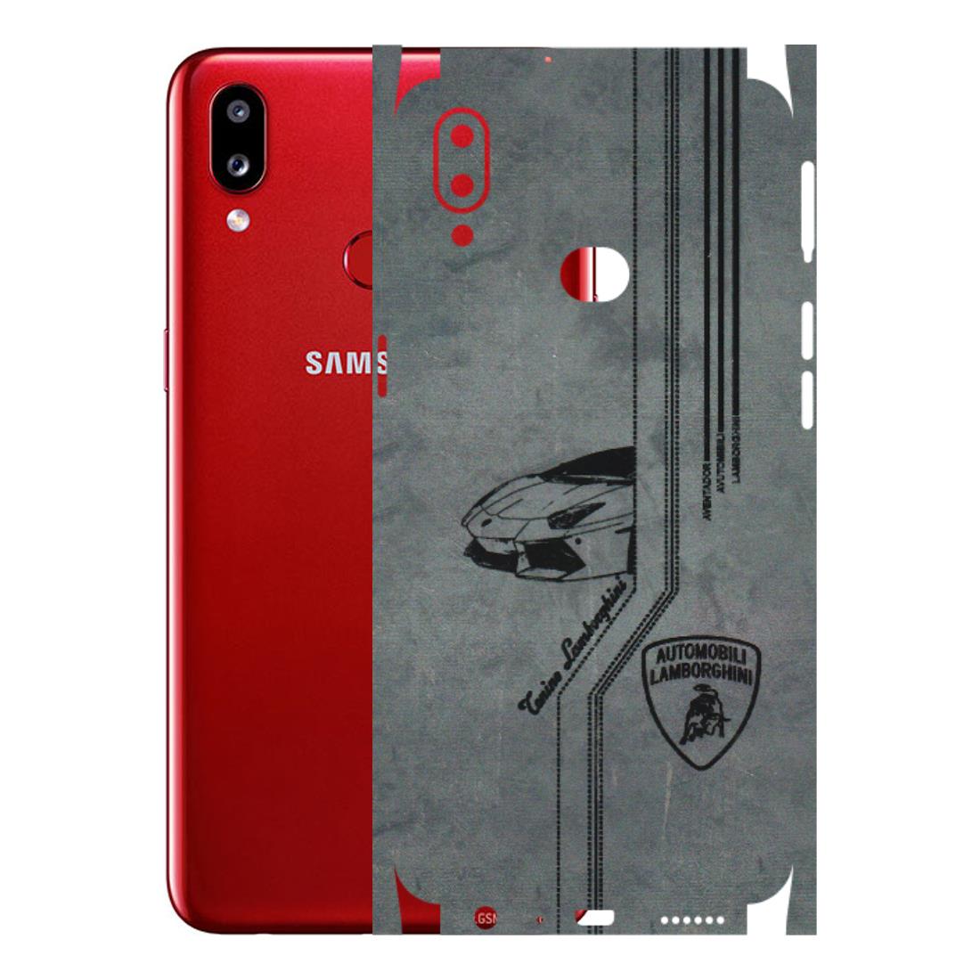Samsung A/S Series Phone Skins (All Models) - New Lamborgini Aventador - 3D Embossed Finish (L-321) Samsung Galaxy A10S