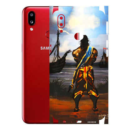 Samsung A/S Series Phone Skins (All Models) - Heavenly God Figure - 3D Embossed Finish (L-34) Samsung Galaxy A10S
