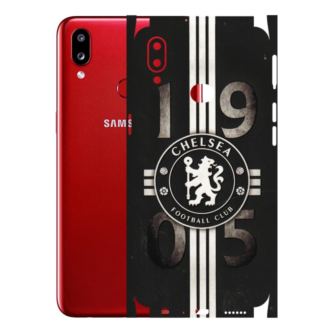 Samsung A/S Series Phone Skins (All Models) - Chelsea Fan Club - 3D Embossed Finish (L-36) Samsung Galaxy A10S