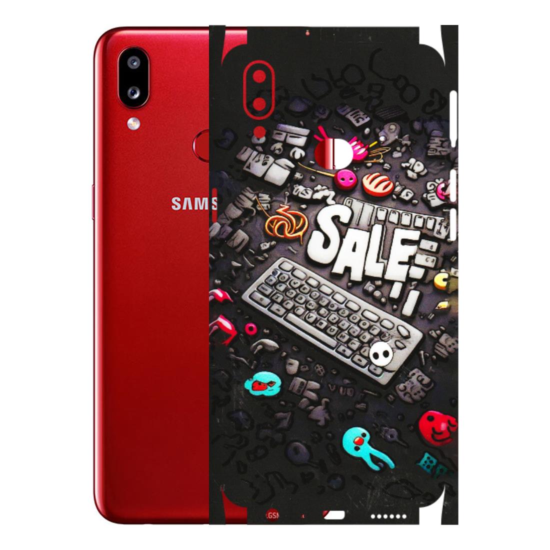 Samsung A/S Series Phone Skins (All Models) - Gadgets Sale - 3D Embossed Finish (L-50) Samsung Galaxy A10S