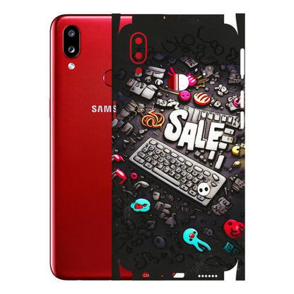 Samsung A/S Series Phone Skins (All Models) - Gadgets Sale - 3D Embossed Finish (L-50) Samsung Galaxy A10S
