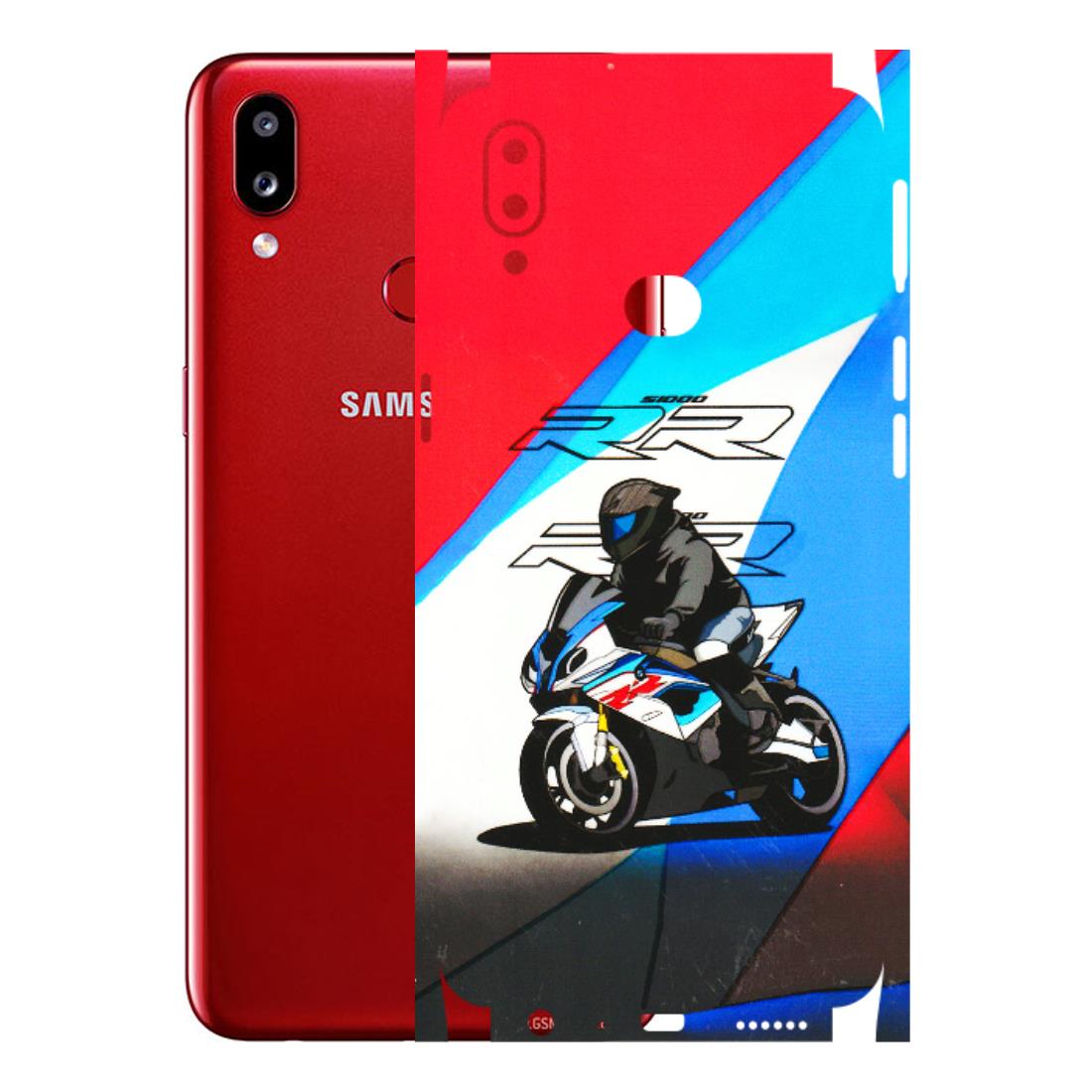 Samsung A/S Series Phone Skins (All Models) - Bikers Love - 3D Embossed Finish (L-58) Samsung Galaxy A10S