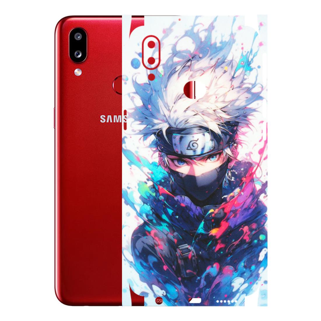 Samsung A/S Series Phone Skins (All Models) - Naruto Face Mask - Matte Finish (M-03) Samsung Galaxy A10S