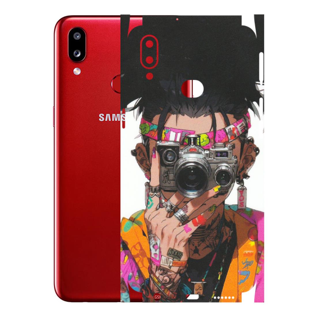 Samsung A/S Series Phone Skins (All Models) - Camera Lover Girl - Matte Finish (M-09) Samsung Galaxy A10S