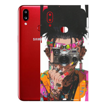 Samsung A/S Series Phone Skins (All Models) - Camera Lover Girl - Matte Finish (M-09) Samsung Galaxy A10S