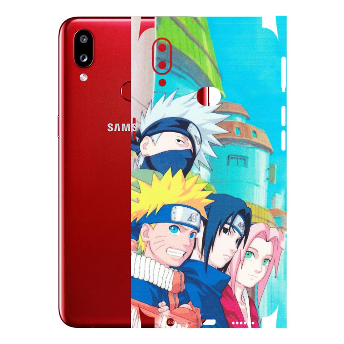 Samsung A/S Series Phone Skins (All Models) - Team Minato And Kakashi - Matte Finish (M-101) Samsung Galaxy A10S