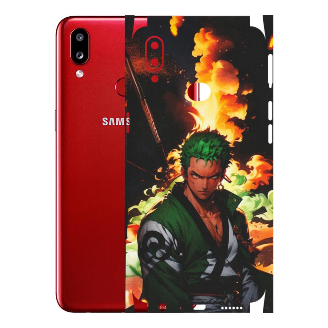Samsung A/S Series Phone Skins (All Models) - Roronoa Zoro - Matte Finish (M-102) Samsung Galaxy A10S