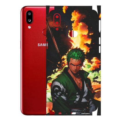 Samsung A/S Series Phone Skins (All Models) - Roronoa Zoro - Matte Finish (M-102) Samsung Galaxy A10S
