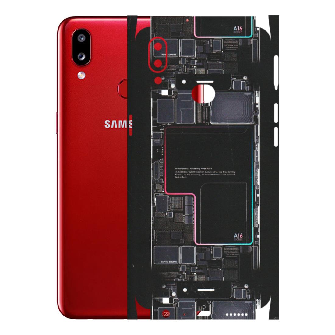 Samsung A/S Series Phone Skins (All Models) - Motherboard Circuit Layout - Matte Finish (M-117) Samsung Galaxy A10S
