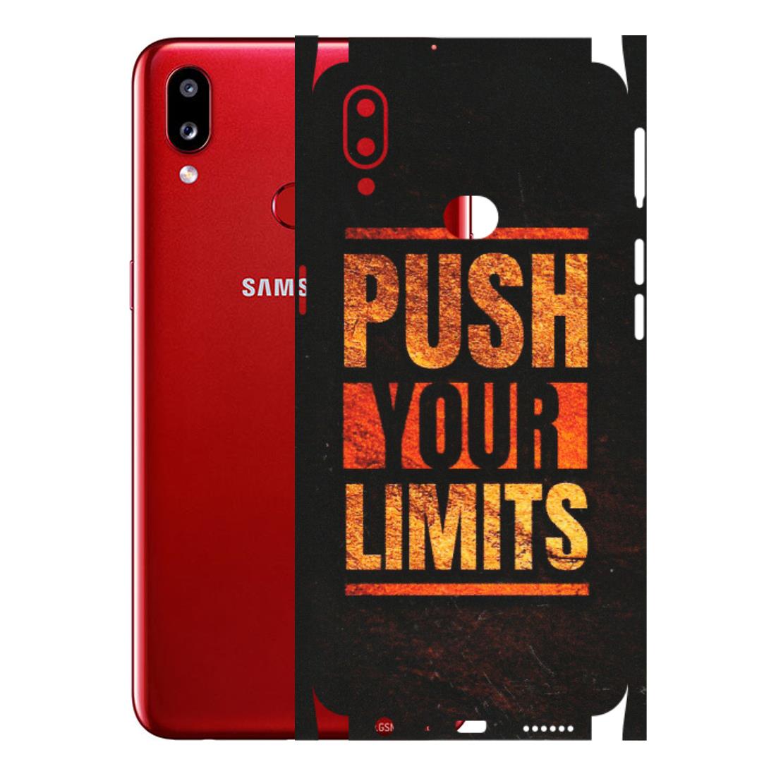 Samsung A/S Series Phone Skins (All Models) - Push Your Limits - Matte Finish (M-118) Samsung Galaxy A10S