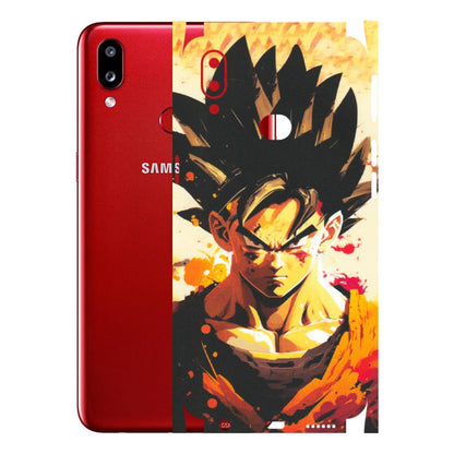 Samsung A/S Series Phone Skins (All Models) - Angry Goku - Matte Finish (M-12) Samsung Galaxy A10S