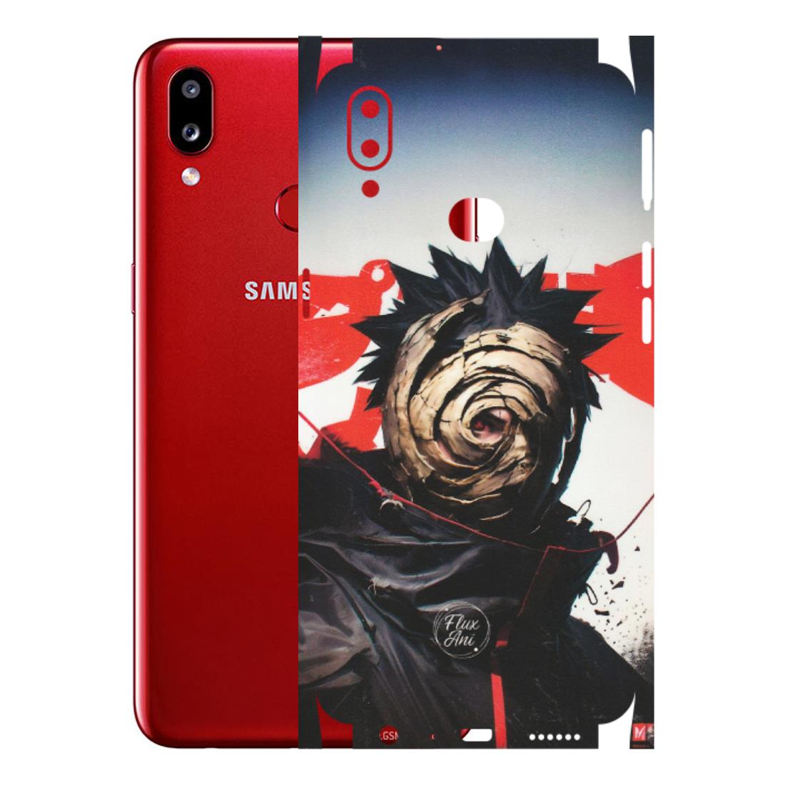 Samsung A/S Series Phone Skins (All Models) - Obito Uchiha Cool Anime - Matte Finish (M-134) Samsung Galaxy A10S