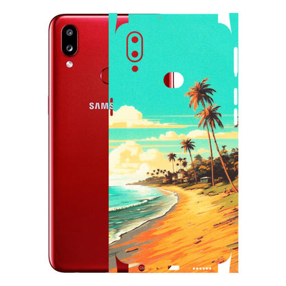 Samsung A/S Series Phone Skins (All Models) - Miami Beach - Matte Finish (M-136) Samsung Galaxy A10S