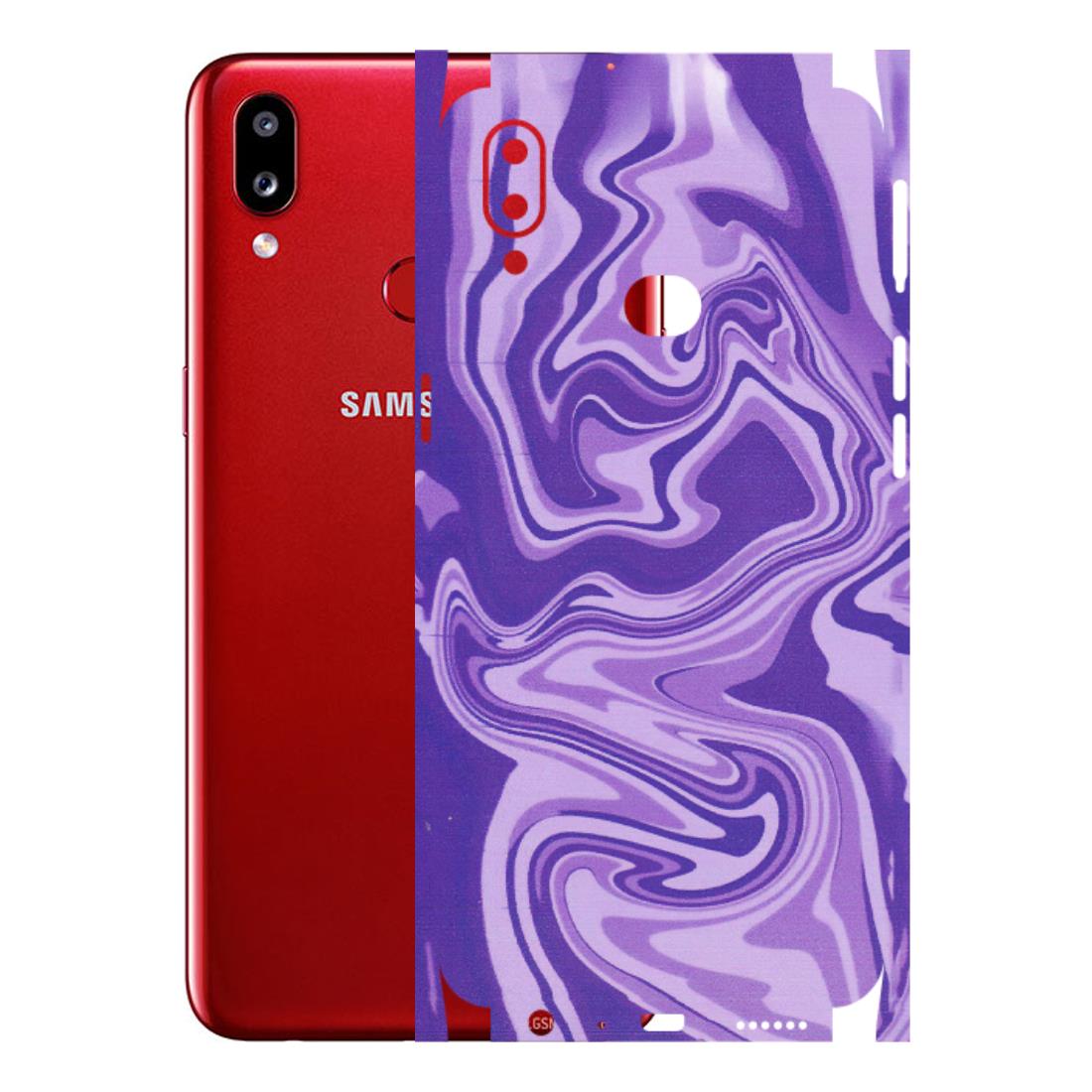 Samsung A/S Series Phone Skins (All Models) - Hazy Purple Nights - Matte Finish (M-14) Samsung Galaxy A10S