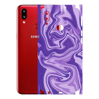 Samsung A/S Series Phone Skins (All Models) - Hazy Purple Nights - Matte Finish (M-14) Samsung Galaxy A10S